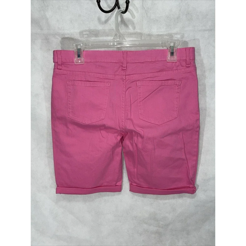 The Children's Place Cuffed Shorts Pink Size 14 Plus